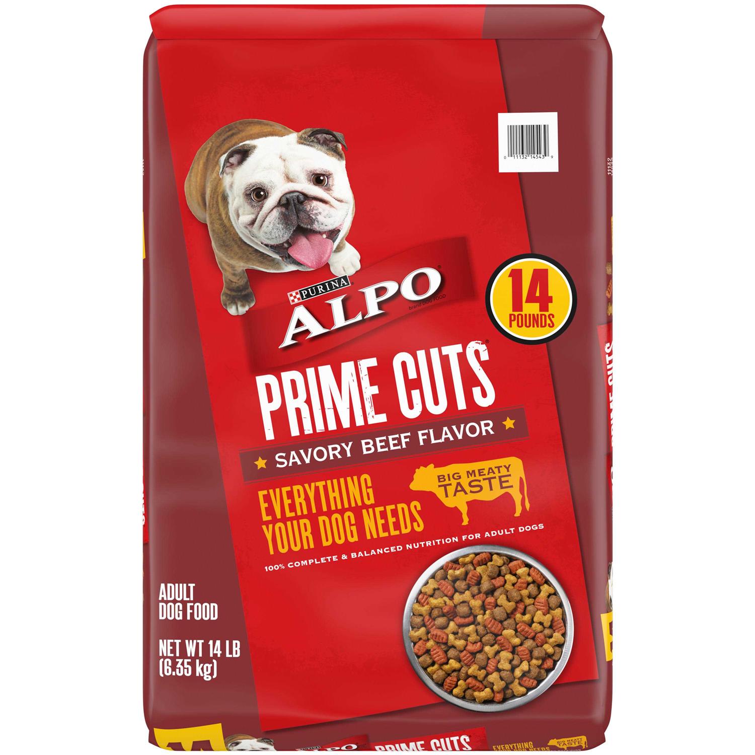 Purina Alpo Prime Cuts Savory Beef Dry Dog Food - Healthber