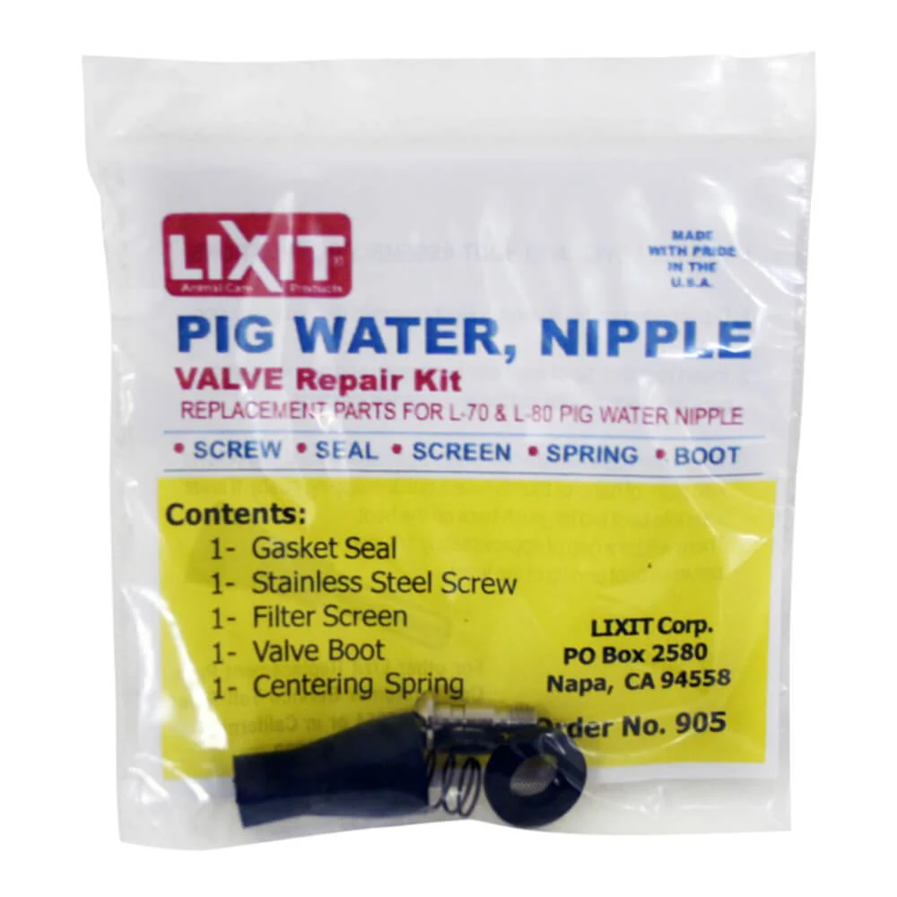 Lixit Water Nipple Valve Repair Kit - Healthber