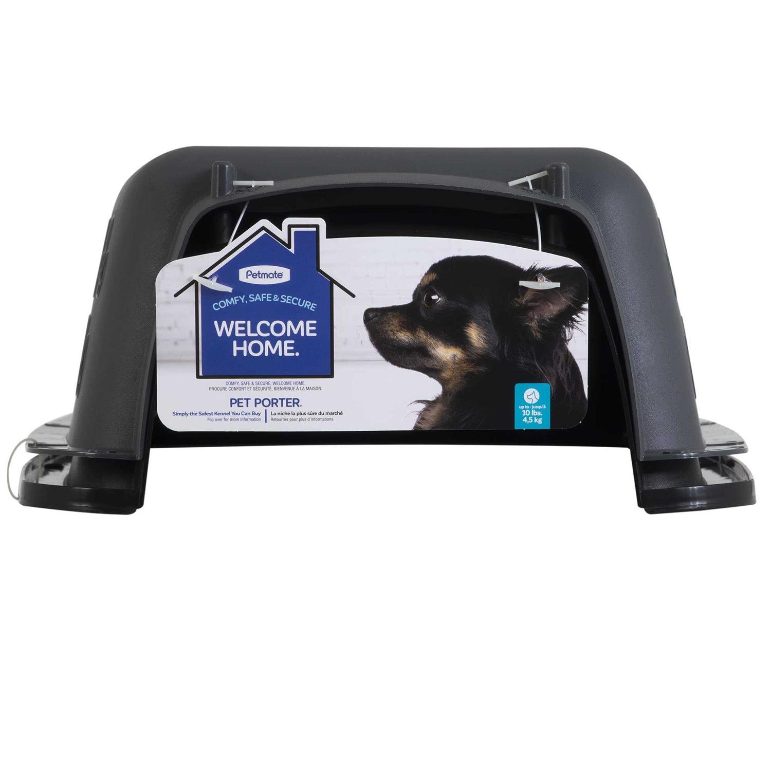 Aspen Pet Fashion Pet Porter Kennel Dark - Healthber