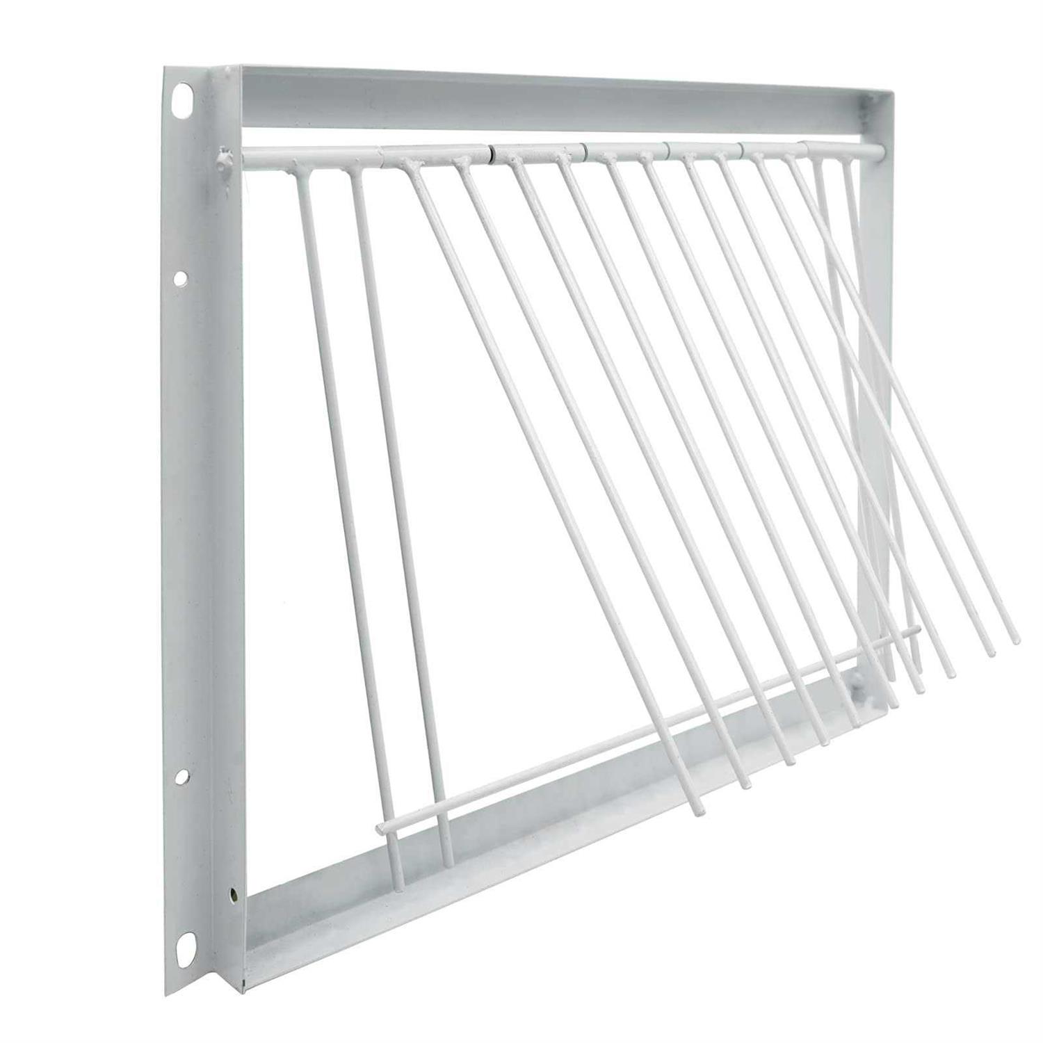 Junniu 11.8in/30cm Pigeon Cage Door One Way Entrance Door Bird T Trap Birdcage Iron Wire Trap Door for Racing Pigeon Bird Cage Breeding Supply - Healthber