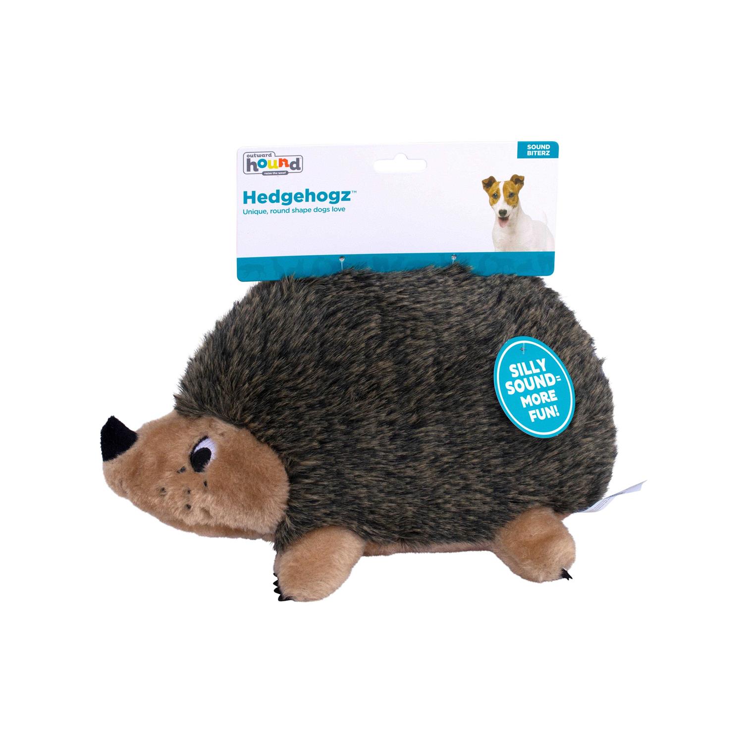 Outward Hound Hedgehogz Plush Dog Toy - Healthber