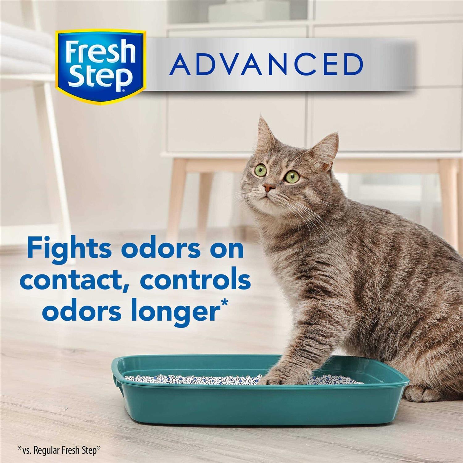 Fresh Step Advanced Clumping Cat Litter - Healthber