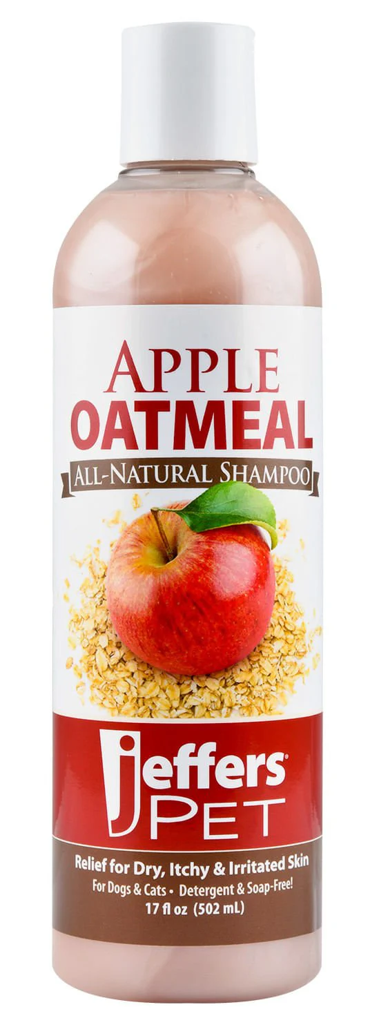 Pet Apple-Oatmeal Shampoo for Dogs and Cats - Healthber
