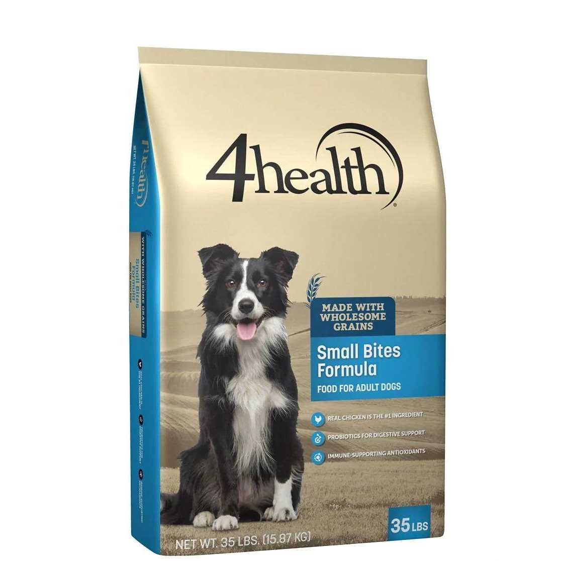 4health with Wholesome Grains Small Bites Adult Chicken Formula Dry Dog Food - Healthber
