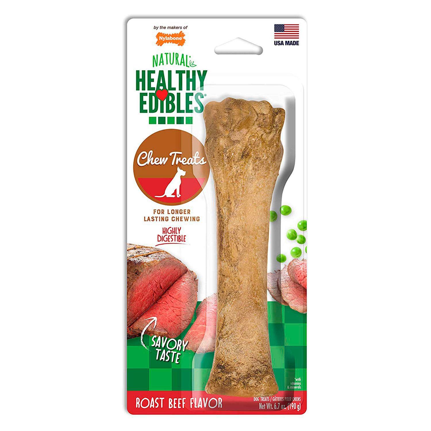 Nylabone Healthy Edibles Dog Bone - Healthber