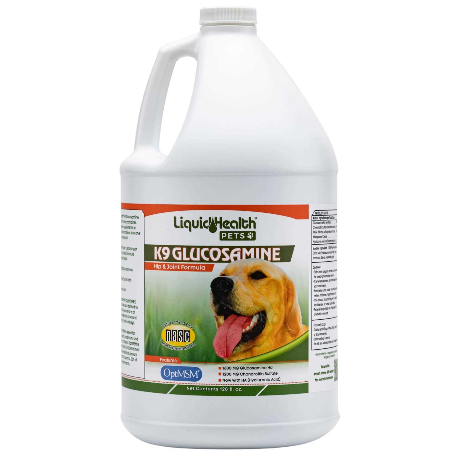 Liquid Health Pets K9 Glucosamine for Dogs Joint Supplement - Healthber