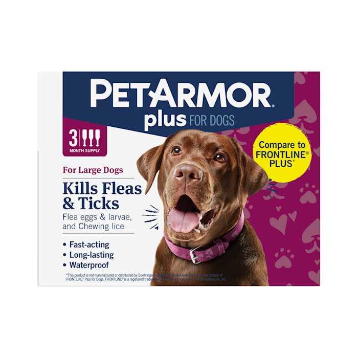 PetArmor Plus Flea Tick Treatment for Dogs - Healthber