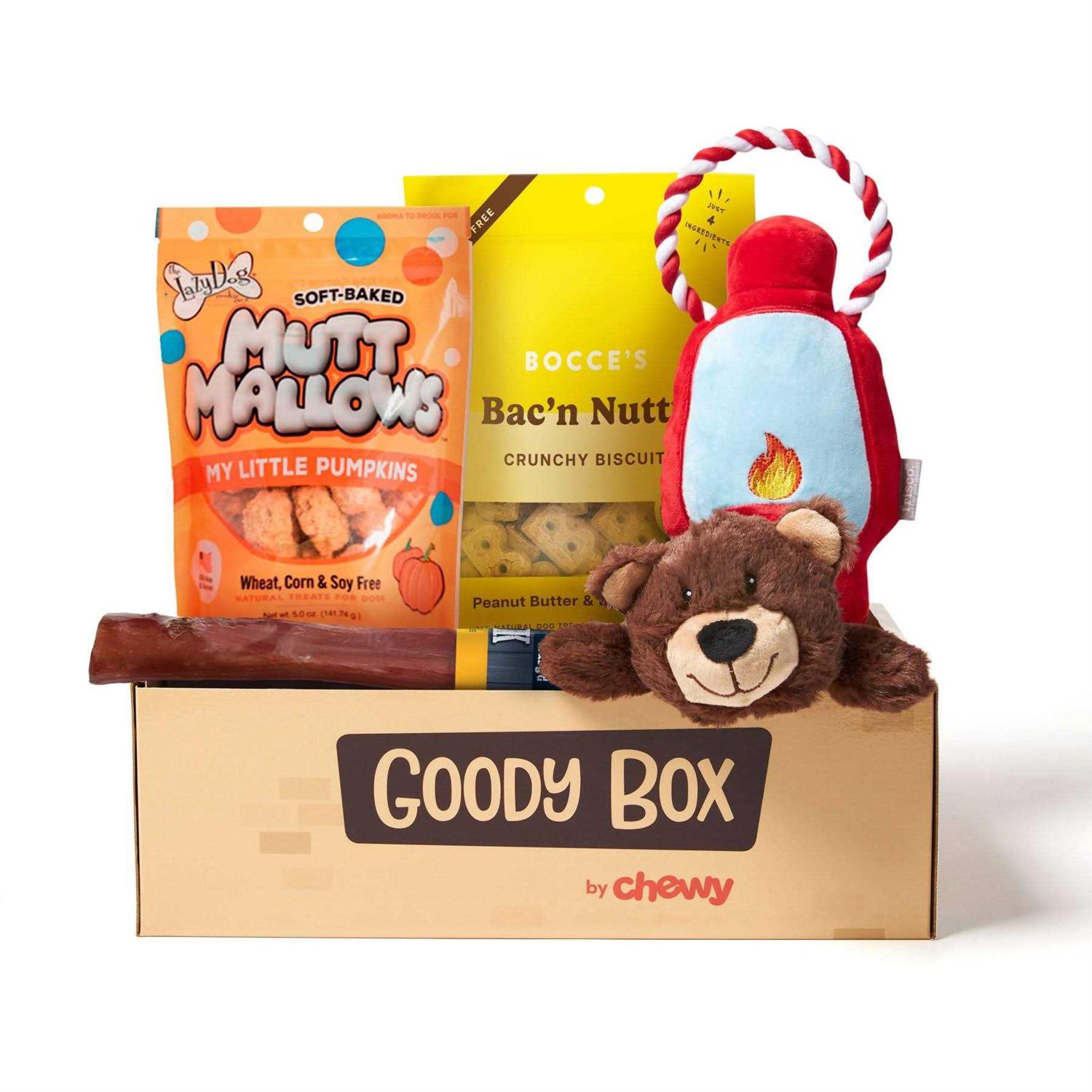 Goody Box Adventure Toys & Treats for Dogs - Healthber