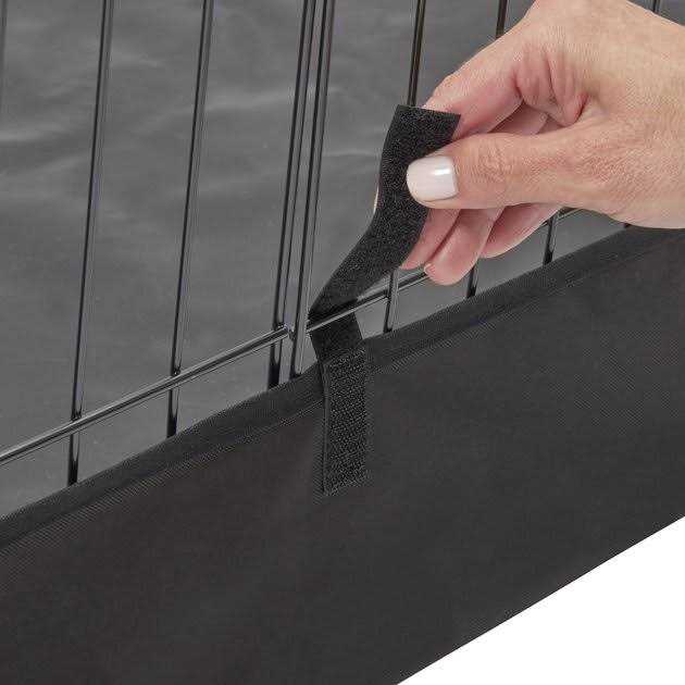 MidWest Homes For Pets Square Exercise Pen Solid Fabric Bottom 540-SQB - Healthber