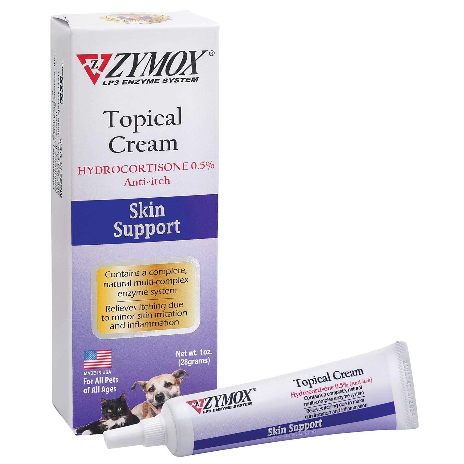 Zymox Topical Cream with Hydrocortisone - Healthber