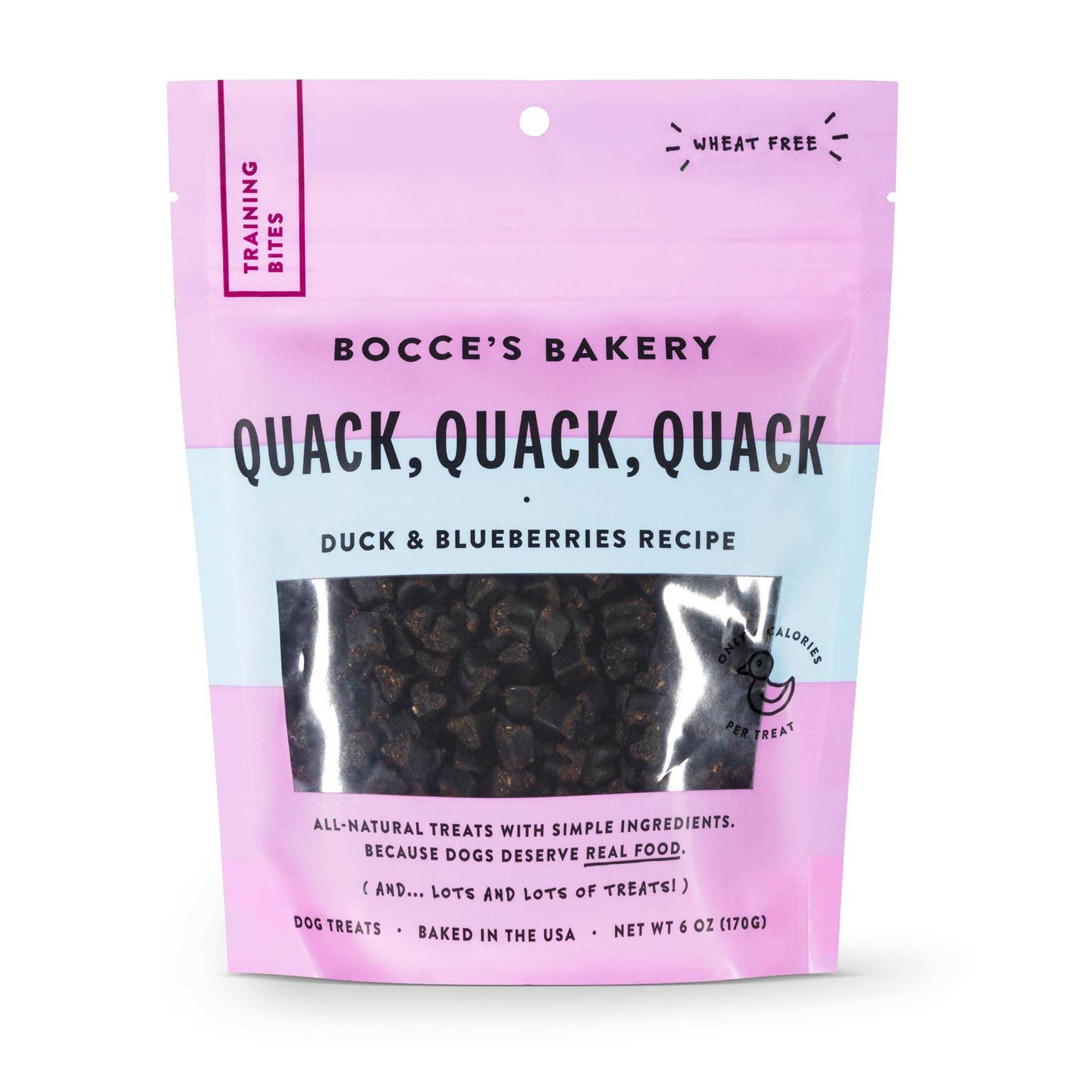 Bocce’s Bakery Quack Quack Quack Training Bites - Healthber