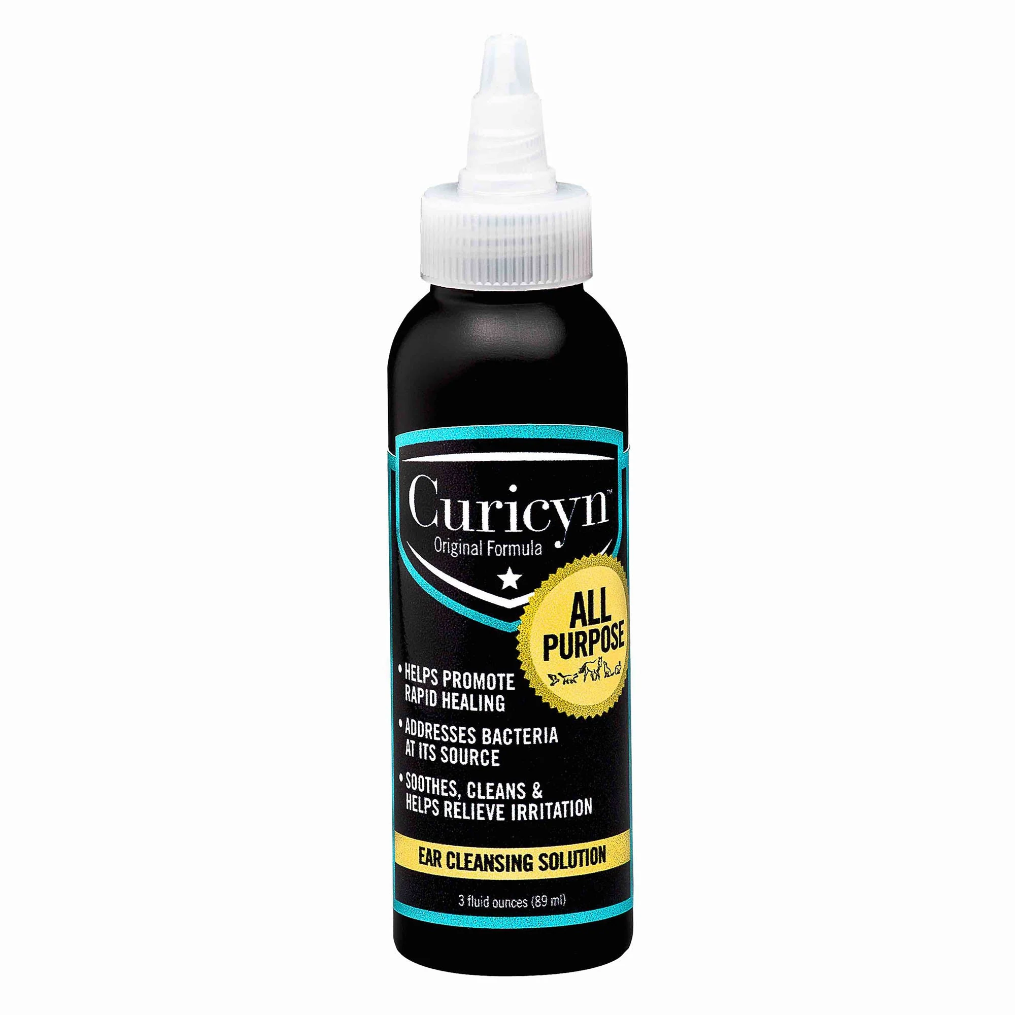 Curicyn Ear Cleansing Solution, 3 oz - Healthber