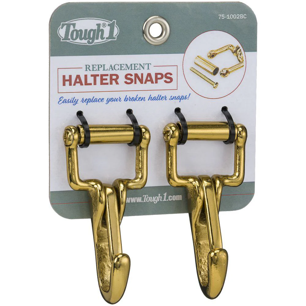 Tough 1 Replacement Halter Snaps, Set of 2 - Healthber