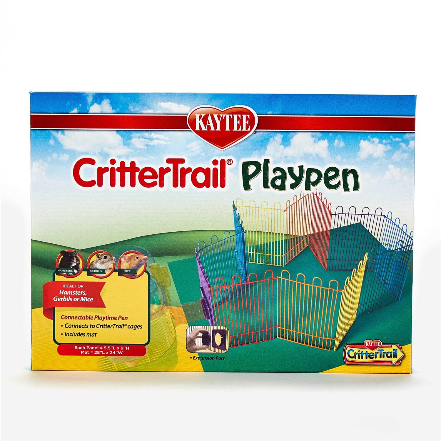 Kaytee CritterTrail Playpen with Mat - Healthber