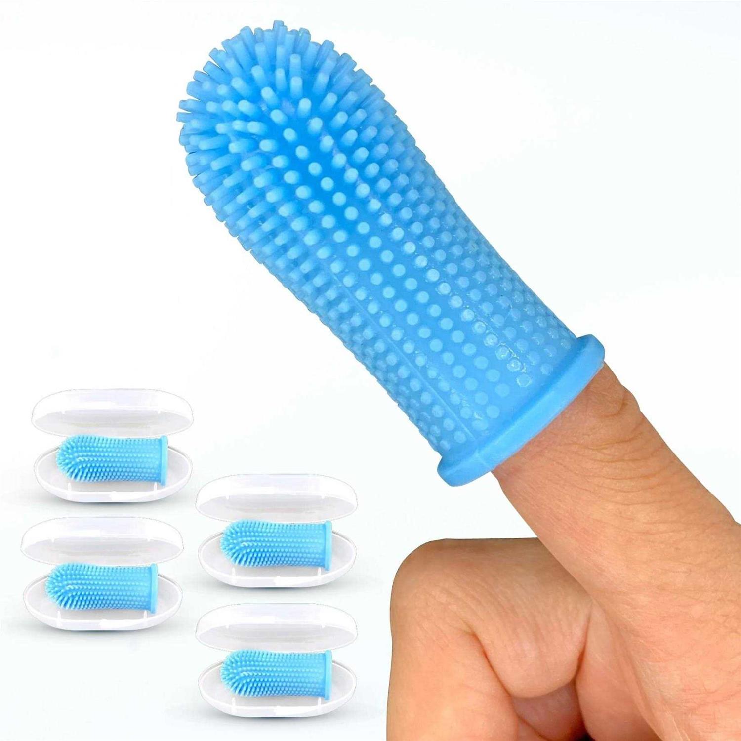 Jasper 360 Finger Dog Toothbrush - Healthber