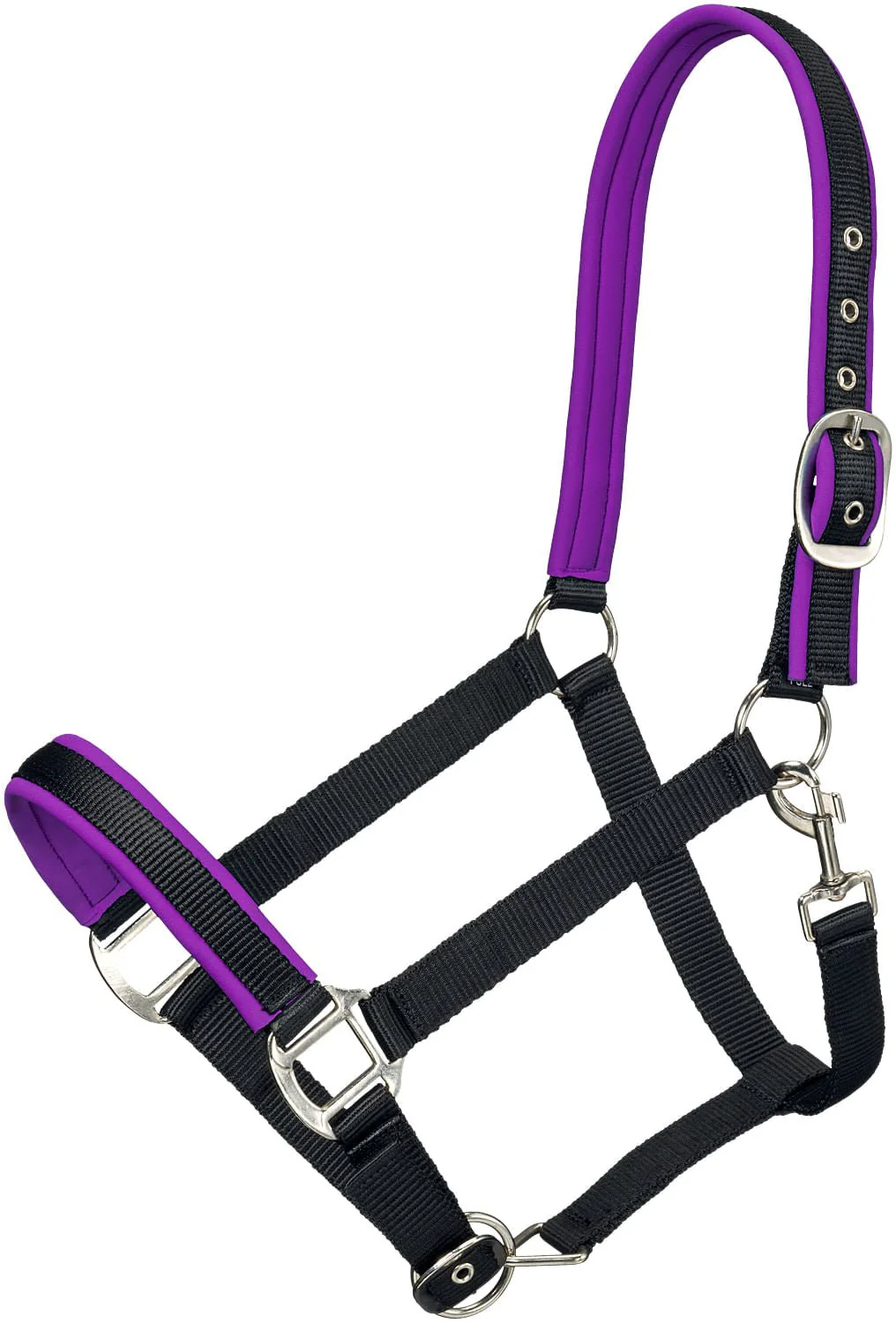 Tough1 Padded Nylon Horse Halter, Full - Healthber