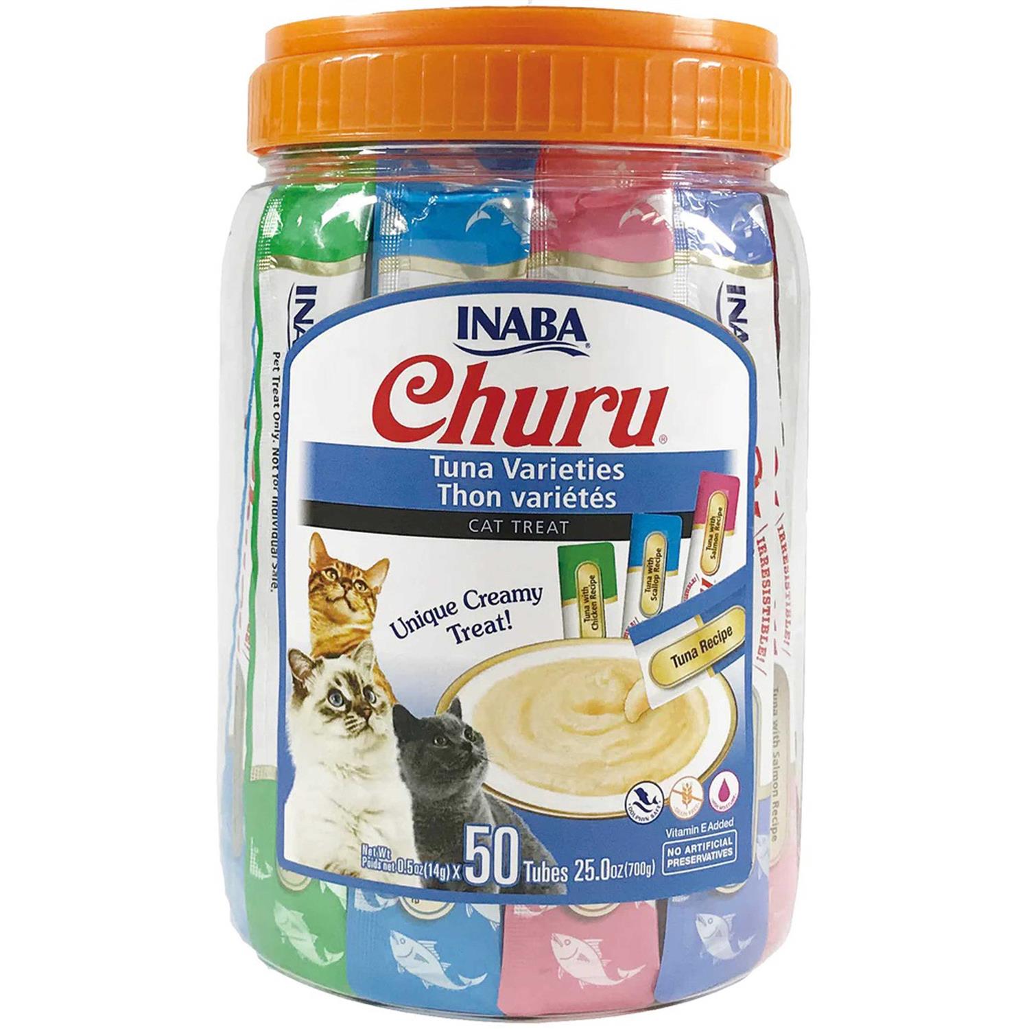 Inaba Churu Tuna Cat Treats Variety Pack - Healthber