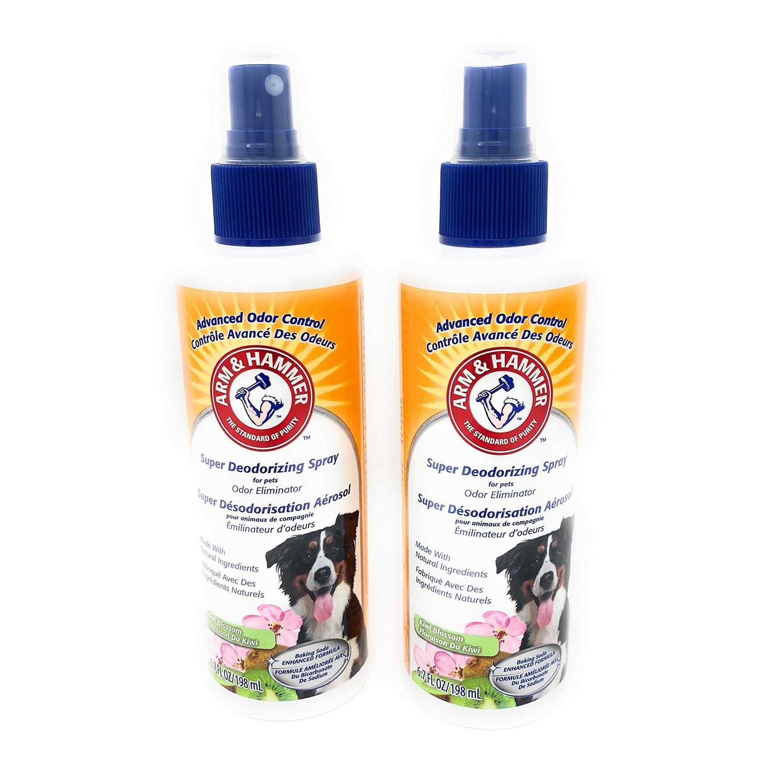 Arm & Hammer For Pets Super Deodorizing Spray For Dogs Best Odor Eliminating Spray For All Dogs & Puppies - Healthber