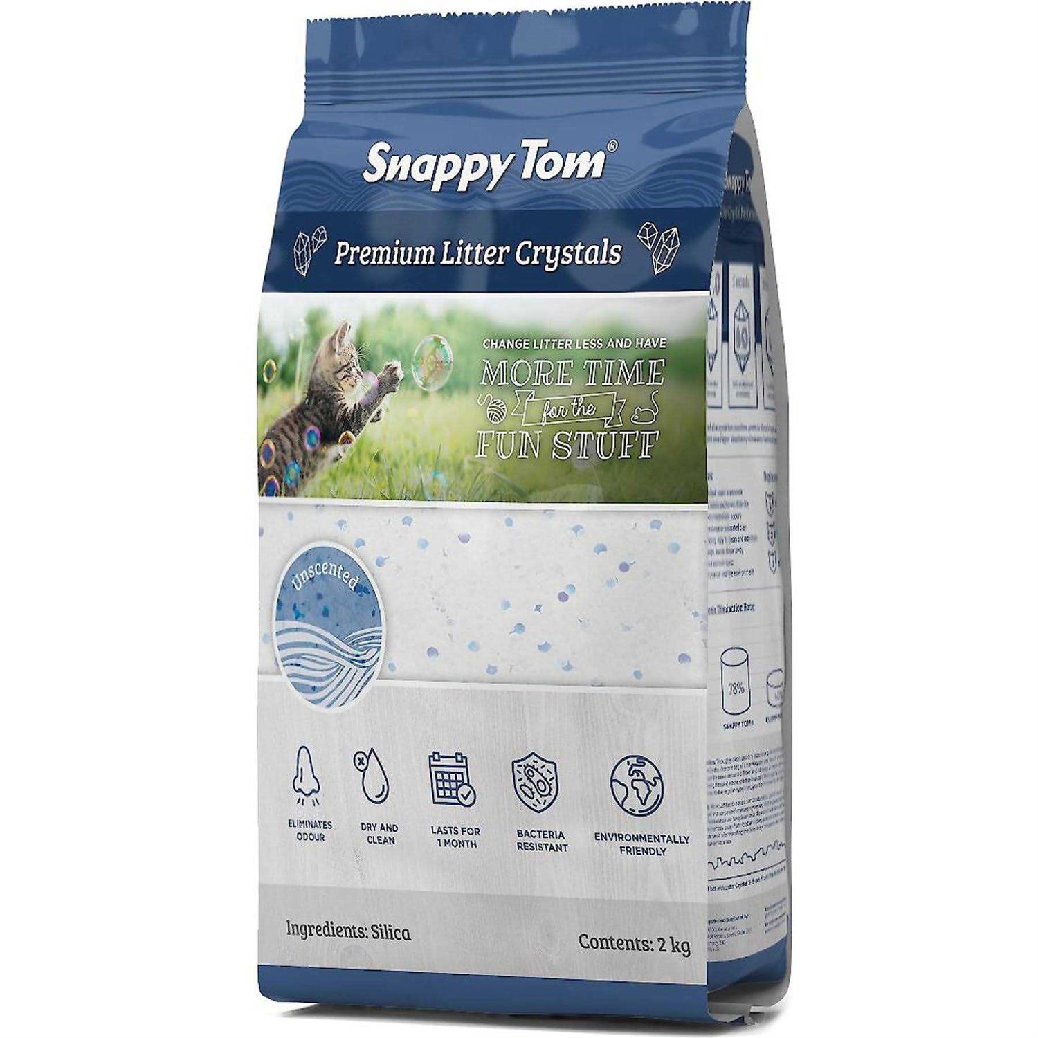 Snappy Tom Crystal Cat Litter - Healthber