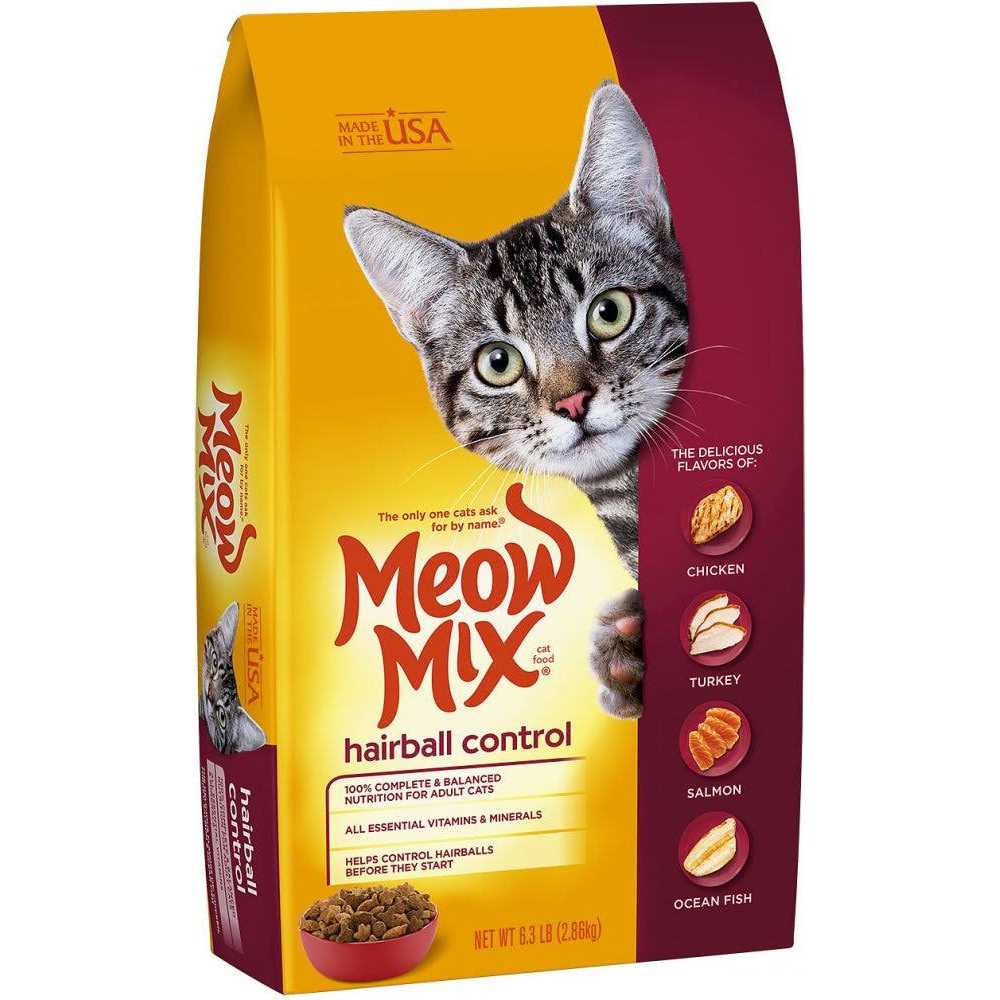 Meow Mix Hairball Control Dry Cat Food - Healthber