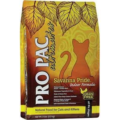 Pro Pac Ultimates Savanna Pride Grain-Free Indoor Dry Cat Food - Healthber