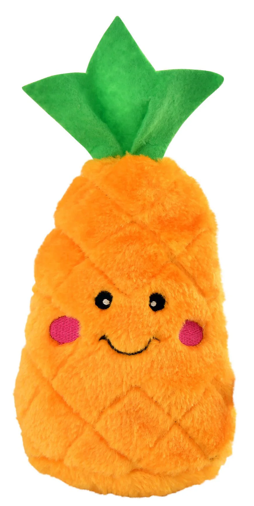 Zippy Paws NomNomz Pineapple Plush Squeaker Dog Toy - Healthber