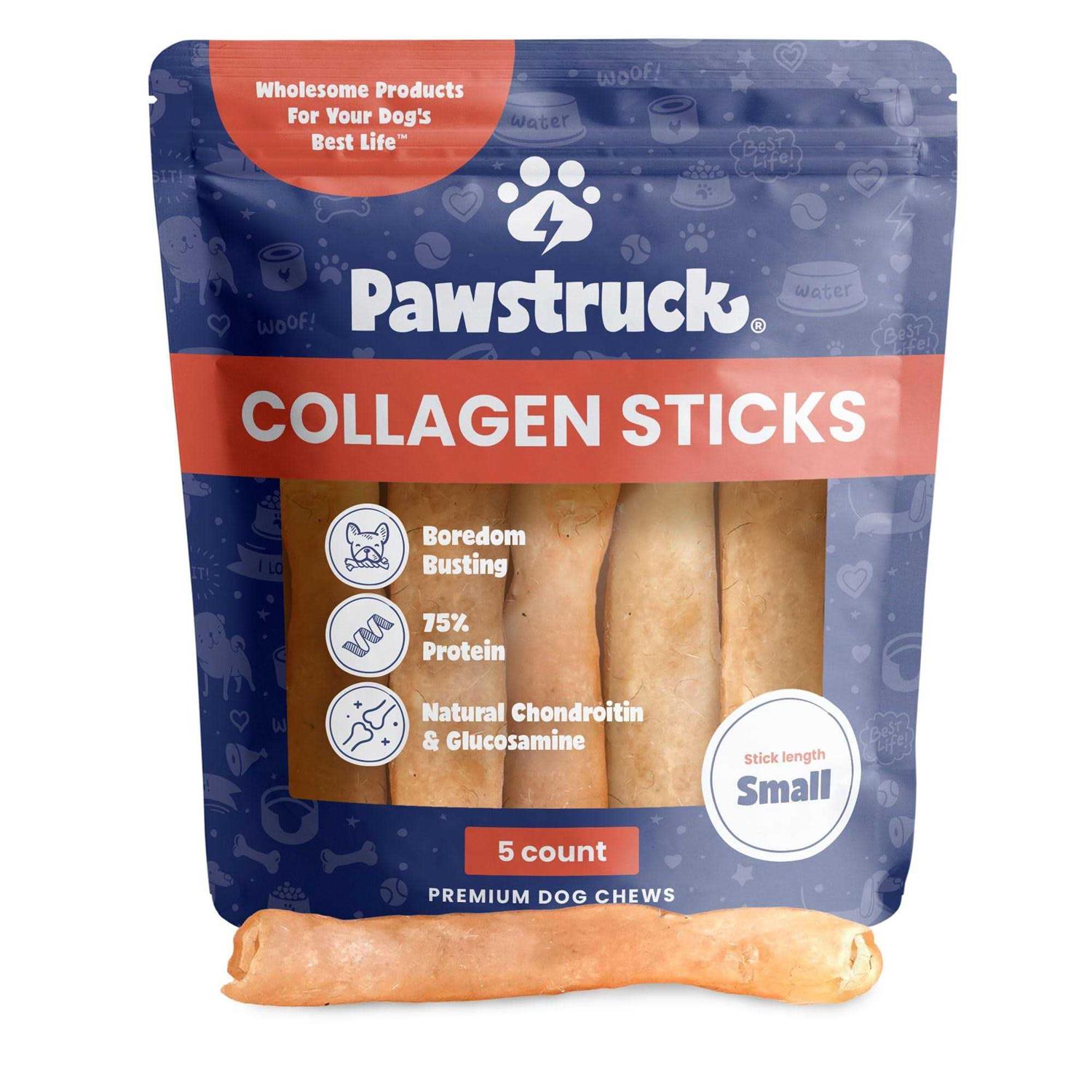 Pawstruck Natural Collagen Sticks for Dogs - Healthber