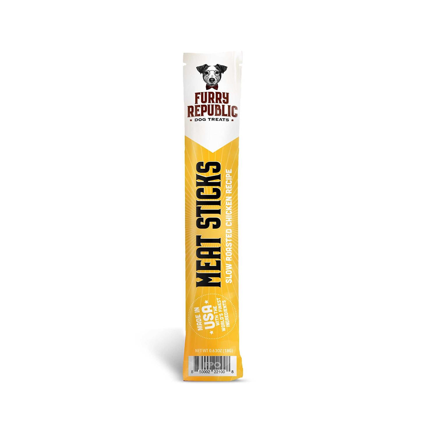 Furry Republic Meat Sticks 24 Count Variety Pack - Healthber