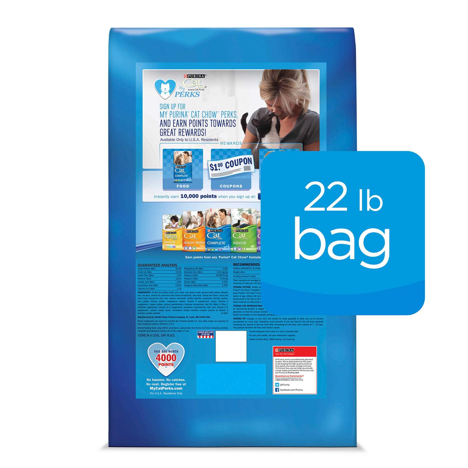 Purina Cat Chow Complete Dry Cat Food - Healthber