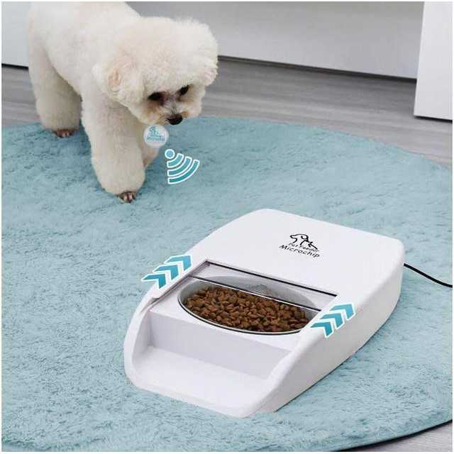 MPM Automatic Microchip Pet Feeder Multi-Pet Cat Dog Feeder - Healthber