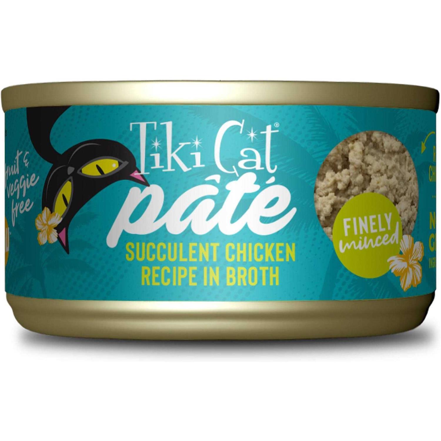 Tiki Cat Luau Pate Wild Salmon Cat Food - Healthber