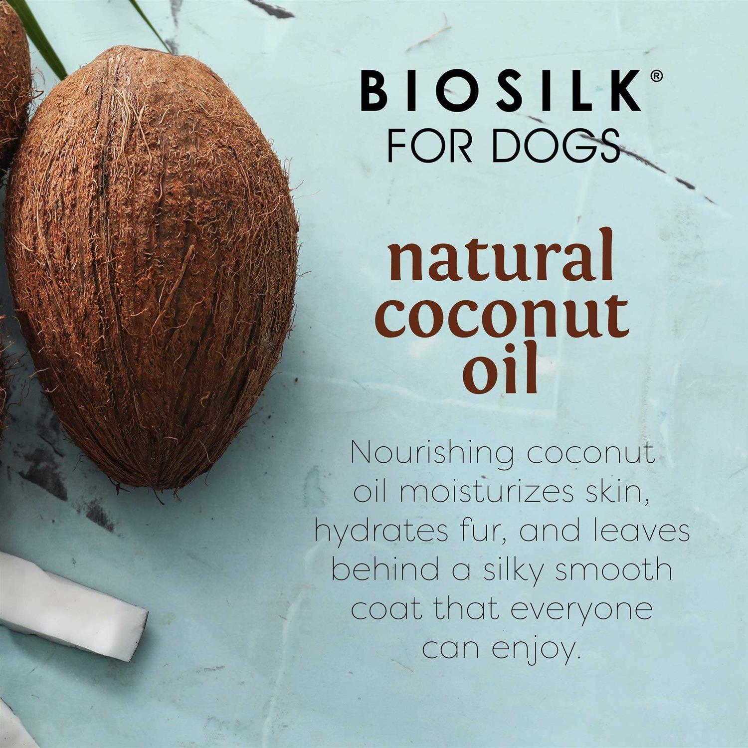 BioSilk for Dogs Silk Therapy Conditioner with Coconut Oil - Healthber