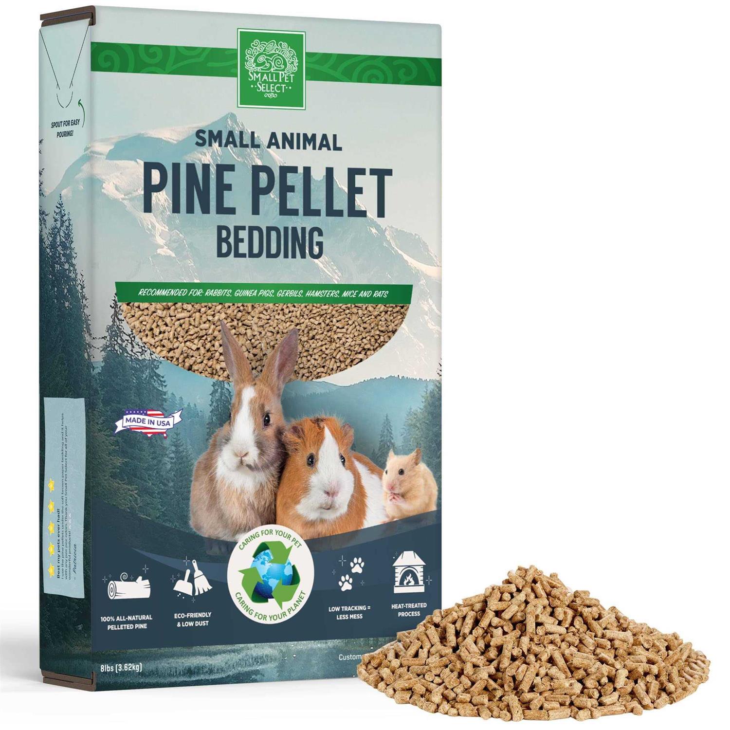 Small Pet Select All Natural Pellet Bedding - Healthber