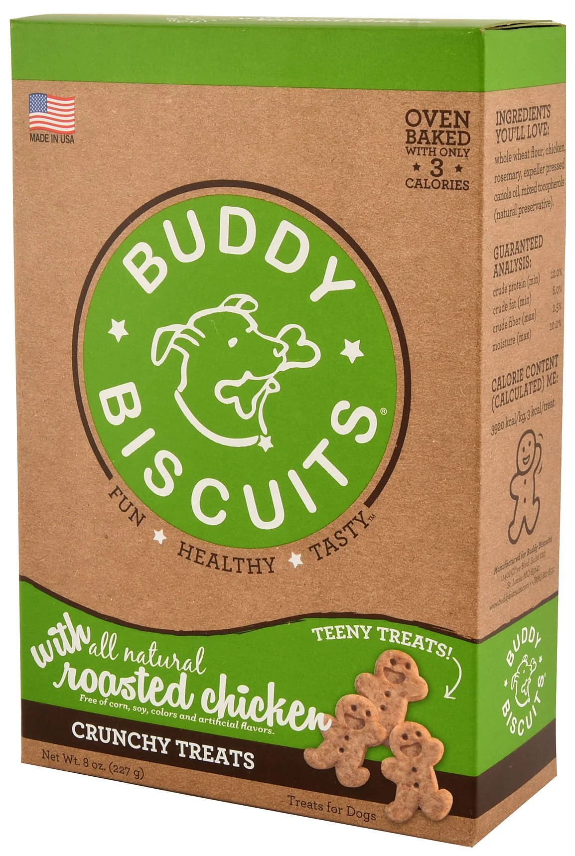Itty Bitty Buddy Biscuits, 8 oz - Healthber