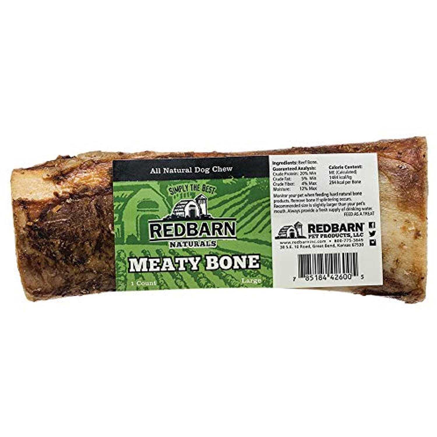 Redbarn Large Meaty Dog Bone - Healthber