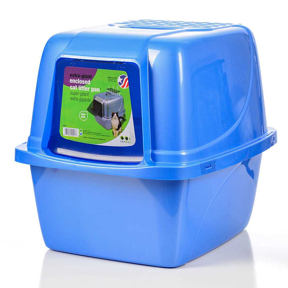 Van Ness Enclosed Cat Litter Pan - Healthber