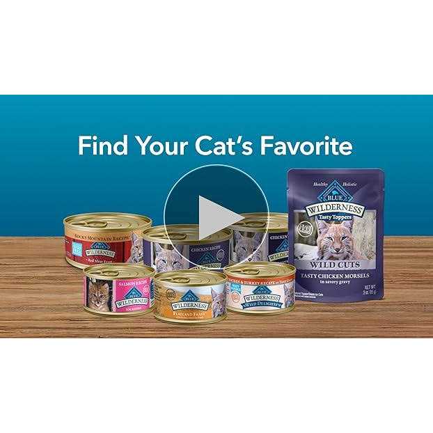 Blue Buffalo Wilderness Wild Delights Cat Food Chicken - Healthber