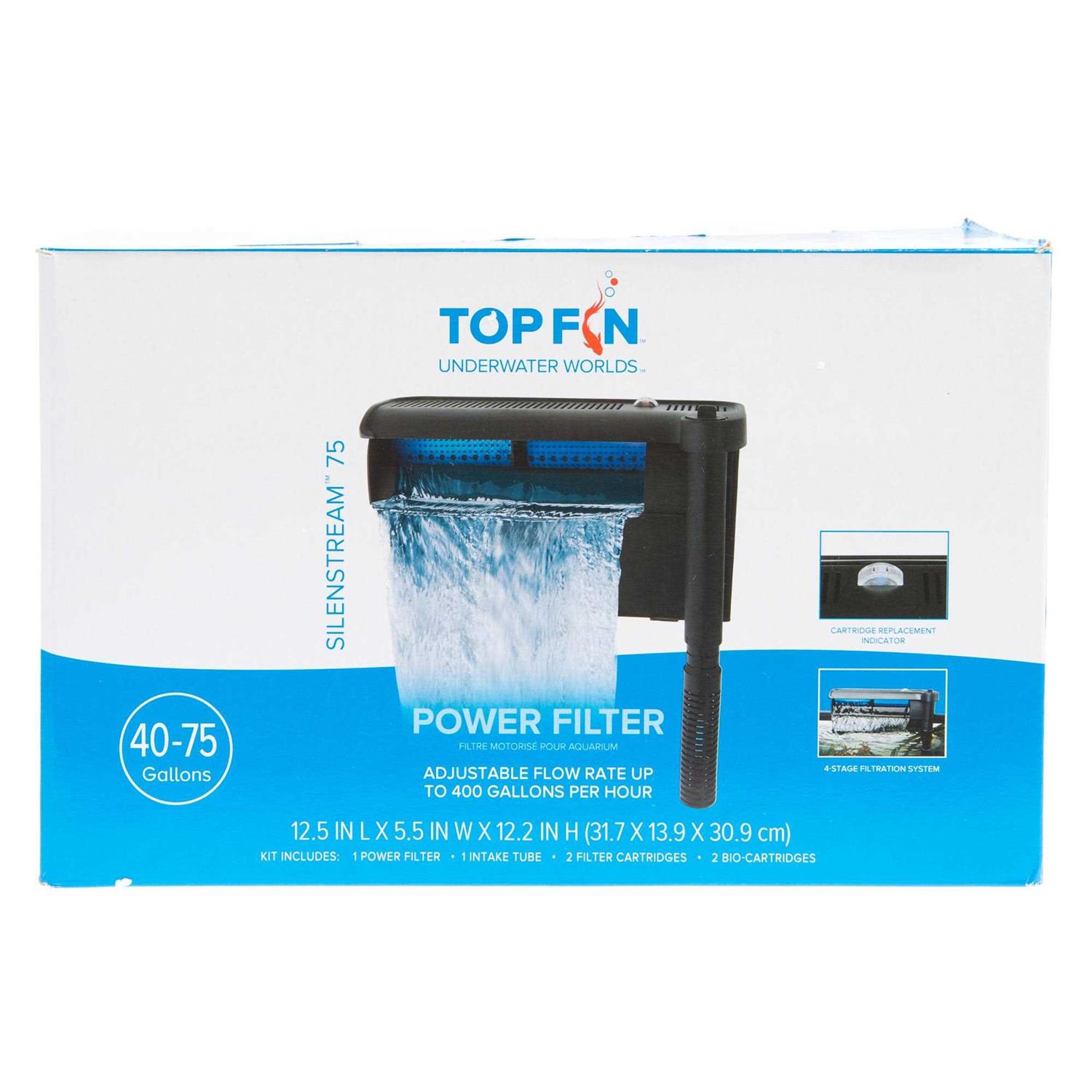 Top Fin Silenstream Power Filter - Healthber