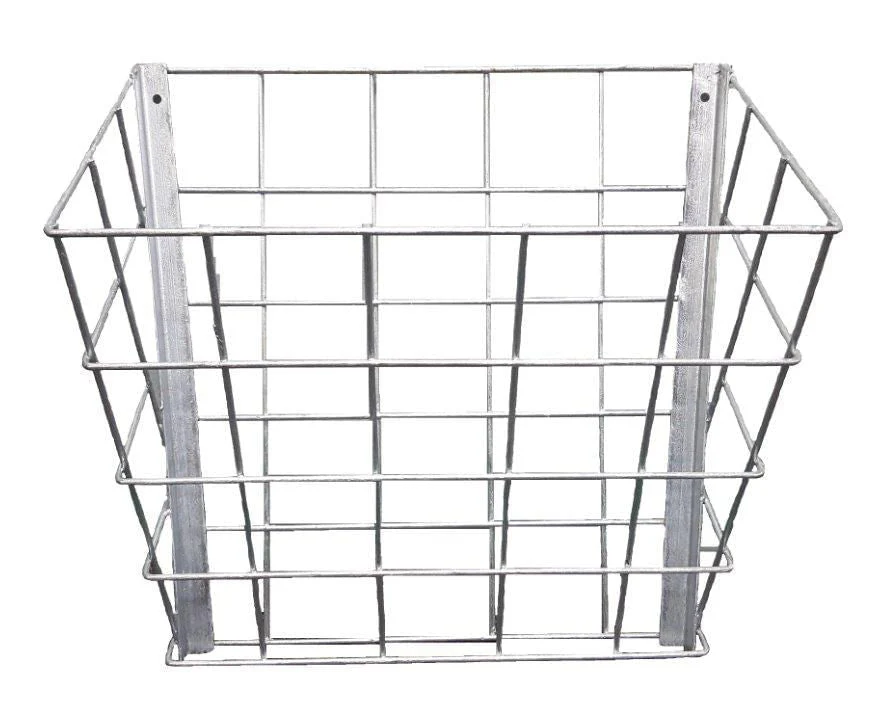Sheep & Goat Galvanized Basket Feeder - Healthber
