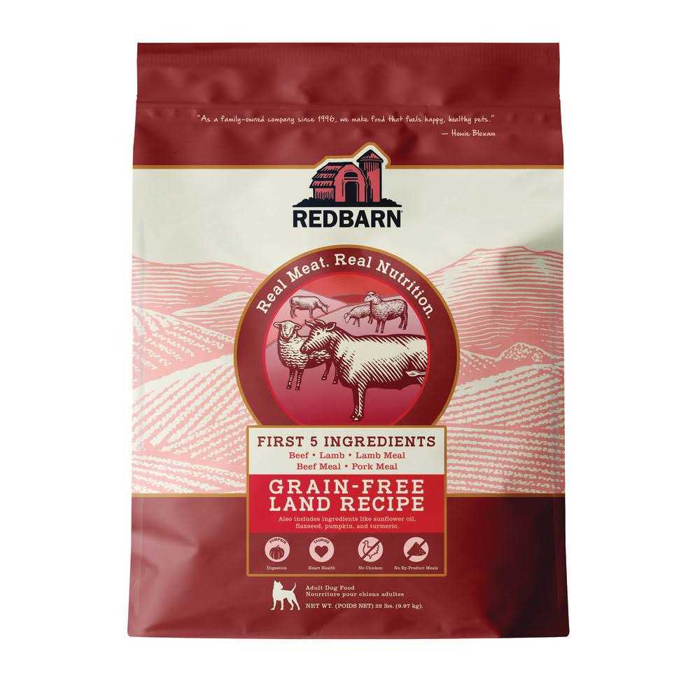 Redbarn Grain-Free Land Recipe Dog Food - Healthber