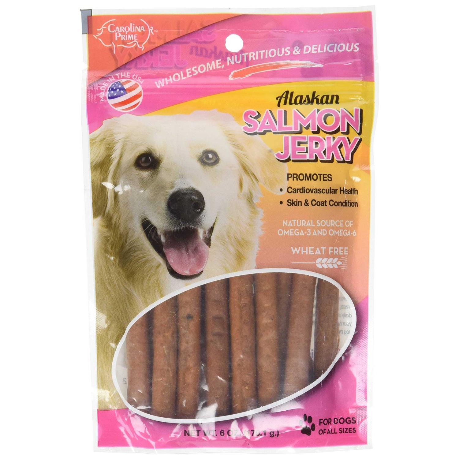 Carolina Prime Real Salmon Jerky Sticks - Healthber