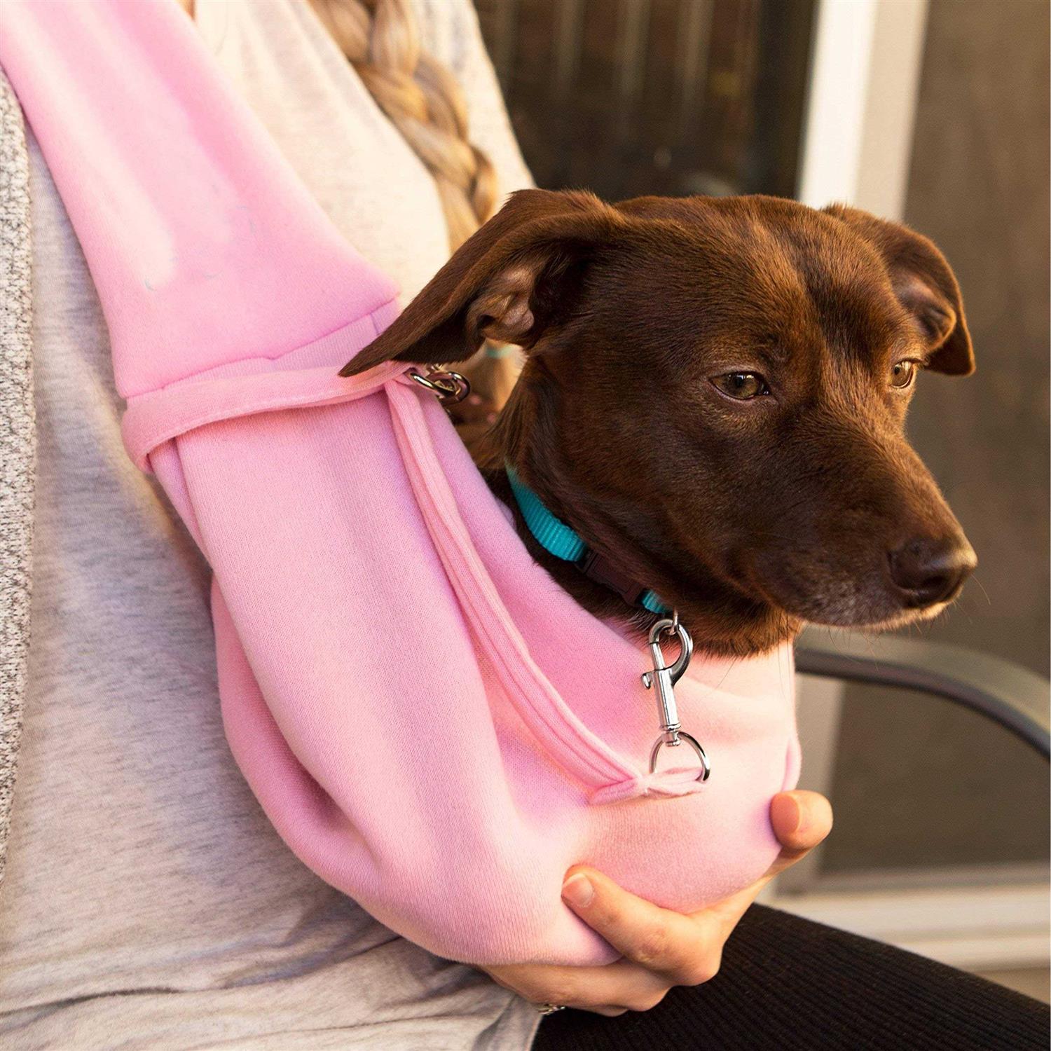 Iprimio Dog and Cat Sling Carrier Hands Free Reversible Pet Papoose Bag - Healthber