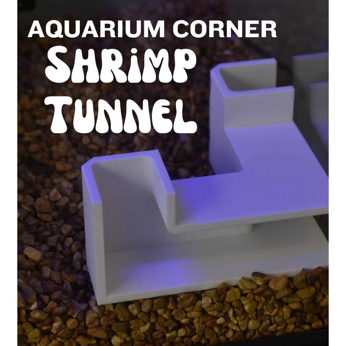Chatelet Aquarium Underground Tunnel Fish & Shrimp Hideout for Aquariums - Healthber