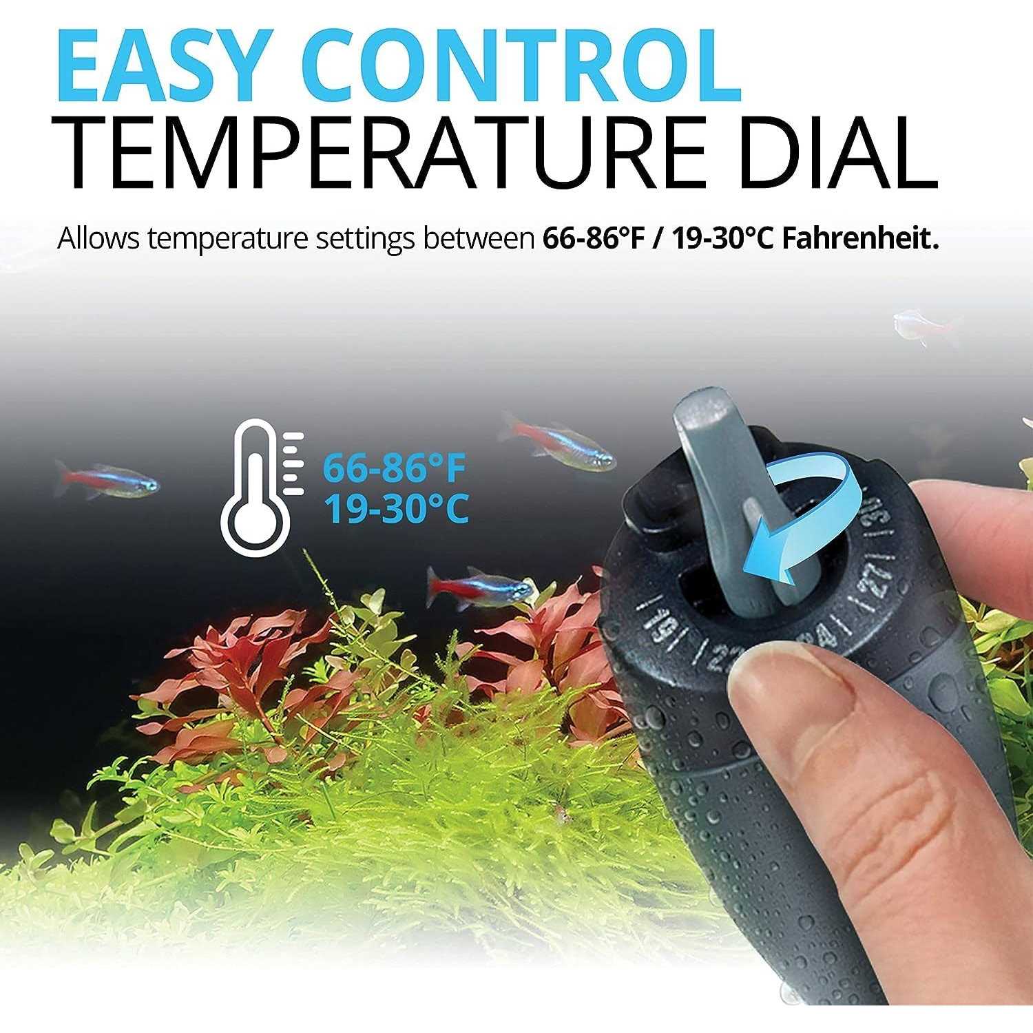 Fluval M 100 Watt Submersible Heater - Healthber