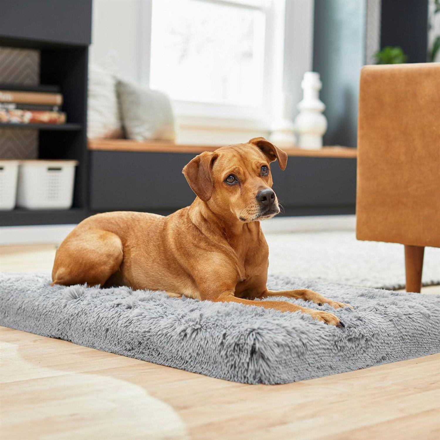 Frisco Eyelash Orthopedic Dog Crate Mat - Healthber