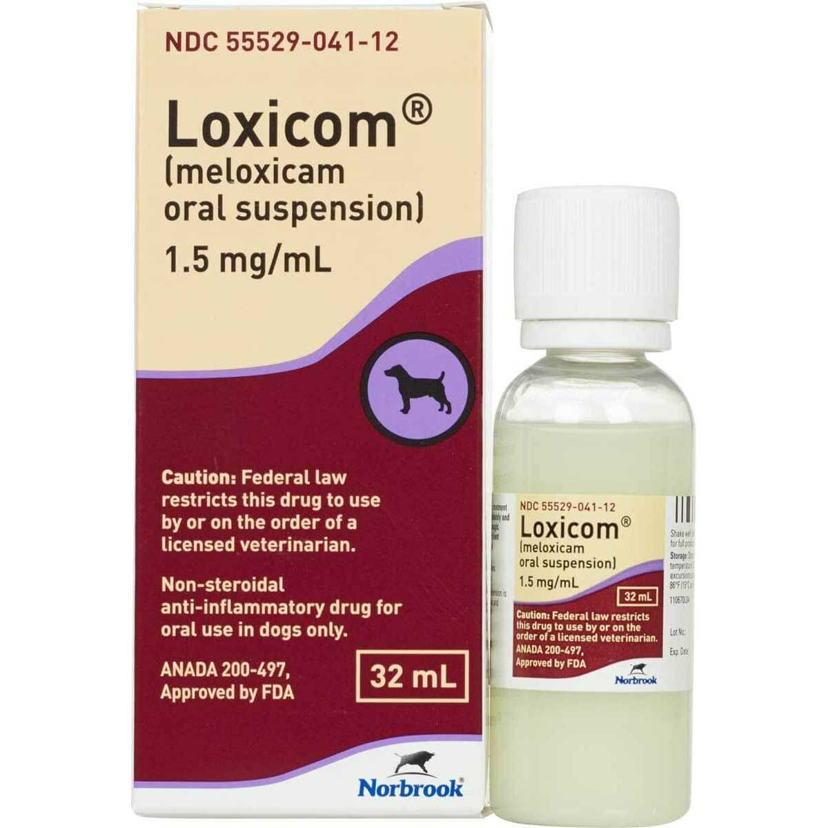 Loxicom Meloxicam for Dogs by Norbrook - Healthber