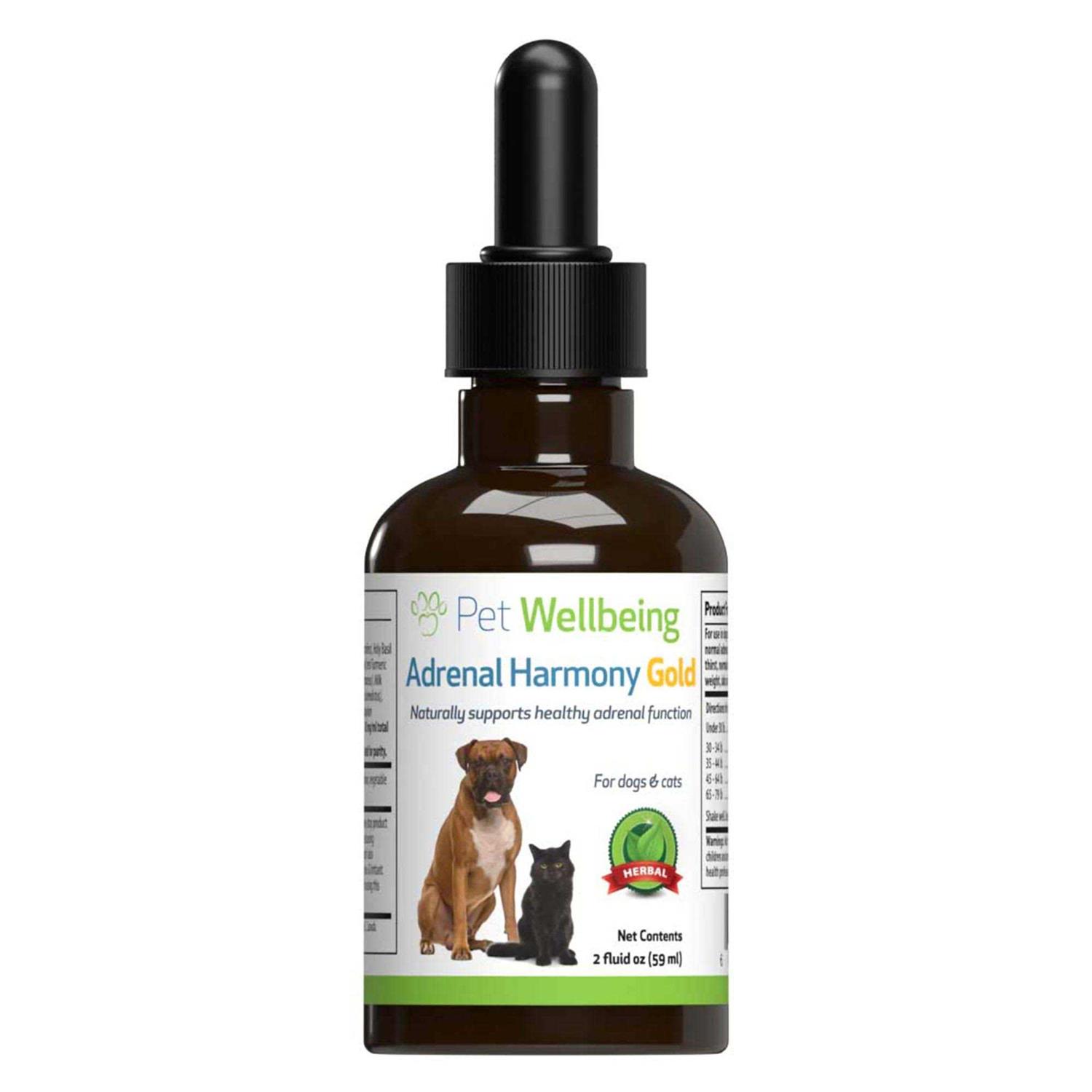 Pet Wellbeing Adrenal Harmony Gold for Dogs - Healthber