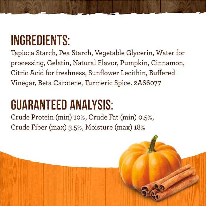 Merrick Dog Fresh Kisses Pumpkin Cinnamon - Healthber
