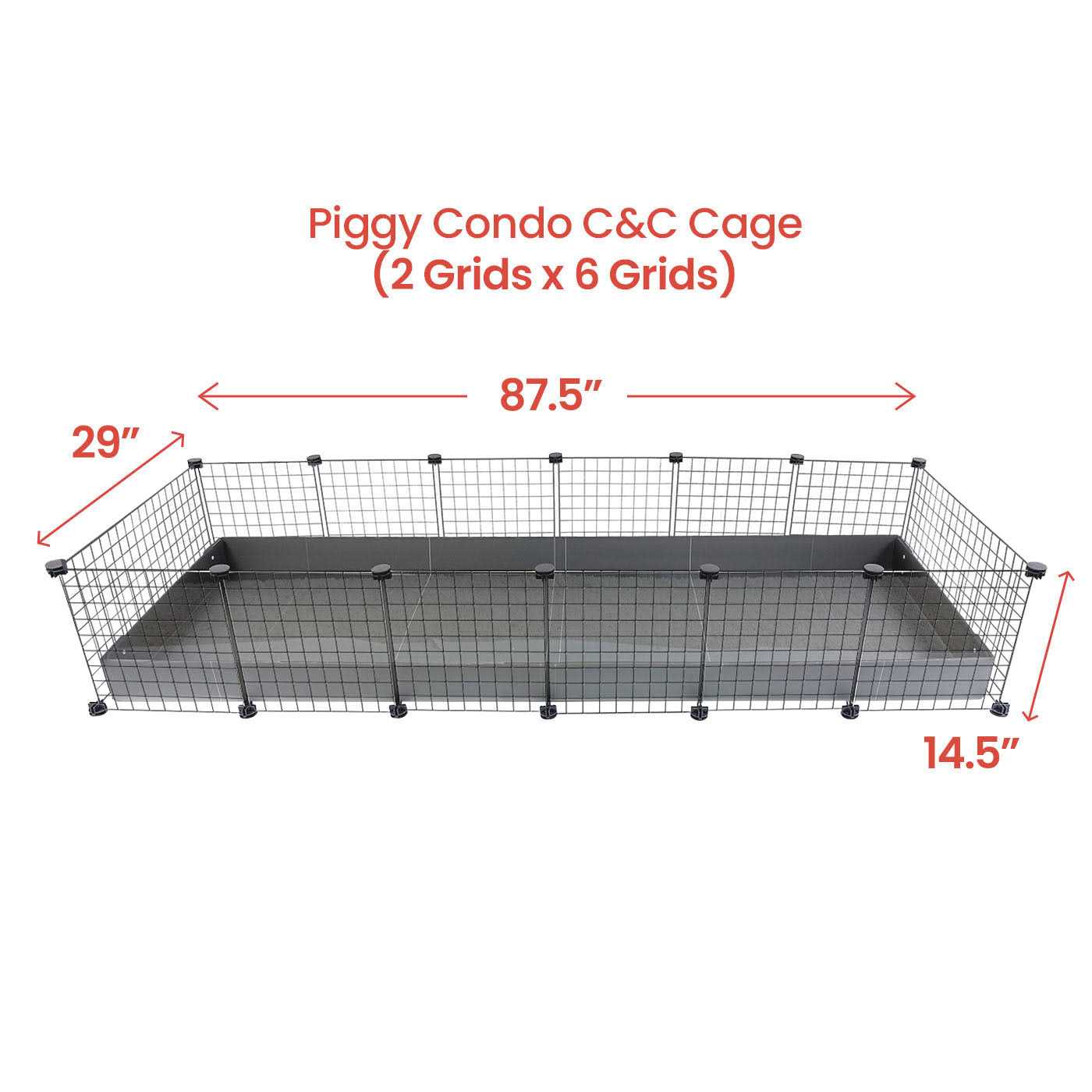 Piggy Condo C&C Cage - Healthber