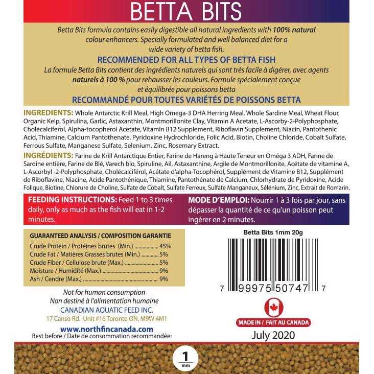 Northfin Betta Bits - Healthber
